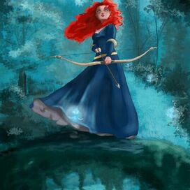 Мерида, мультфильм "Храбрая Сердцем