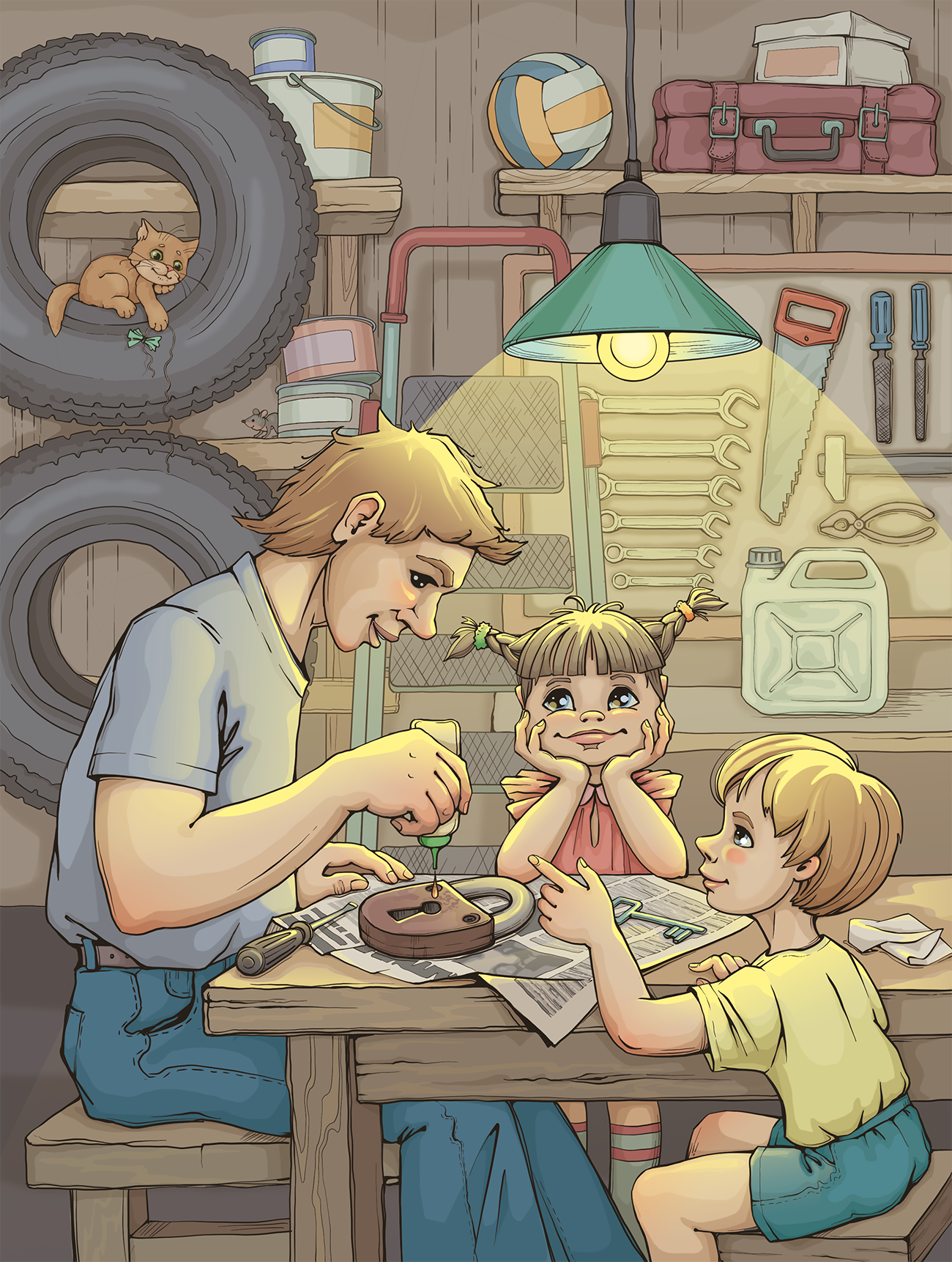 Старенький замок