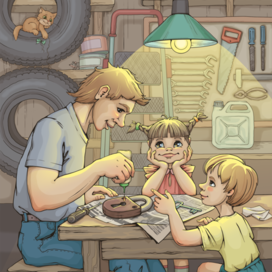 Старенький замок