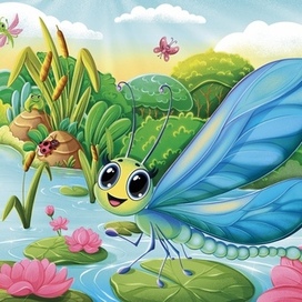 Разворот тактильной книги «Букашки»