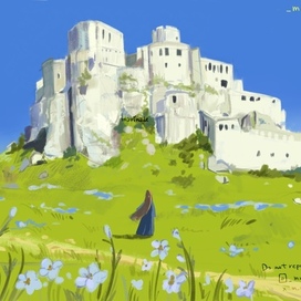 Иллюстрация с замком