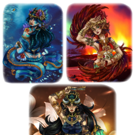 Русалка, Гарпия и Ламия