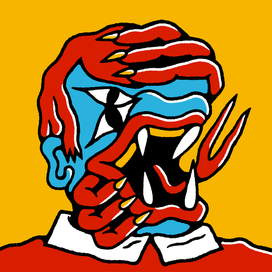 Портрет автора боится