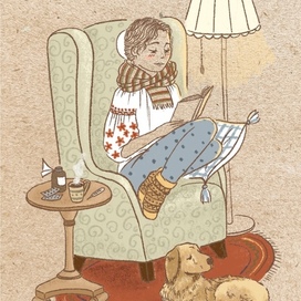 Болеющая казачка