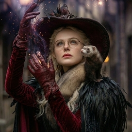 Волшебница с хорьком