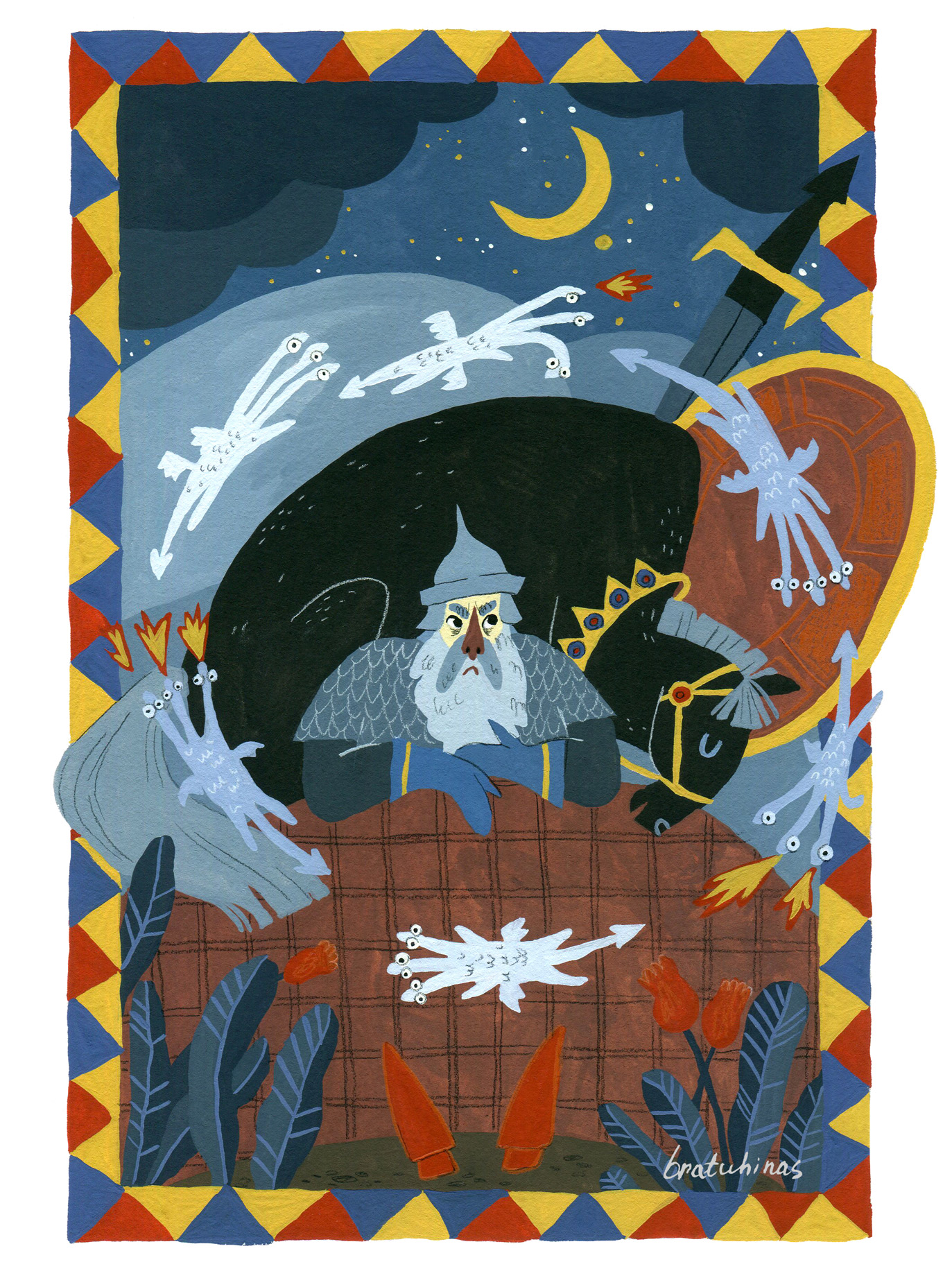 Добрыня Никитич считает Горынычей