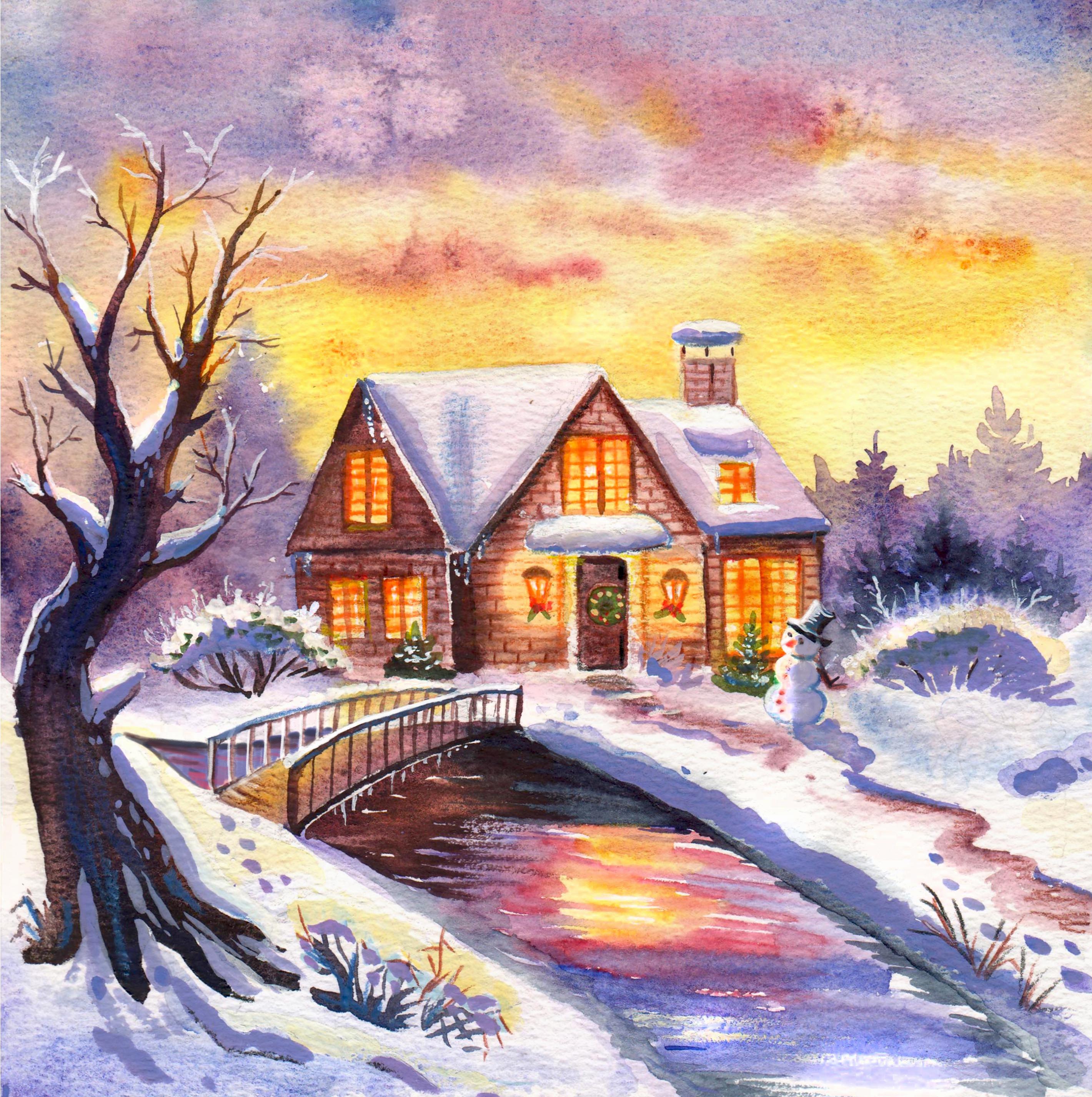 Домик у реки