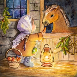 Угощение друга