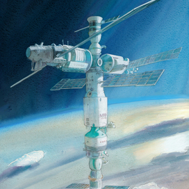 ОРБИТАЛЬНАЯ СТАНЦИЯ МИР (1986-2001)