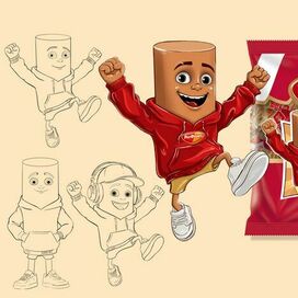 разработка маскота