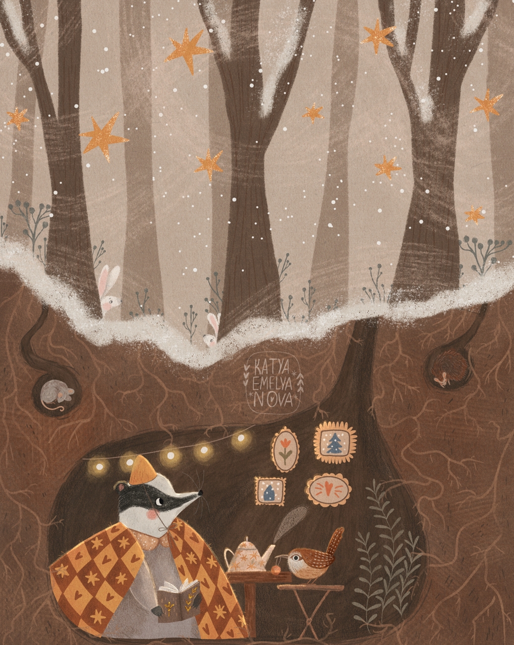 В уютной норе