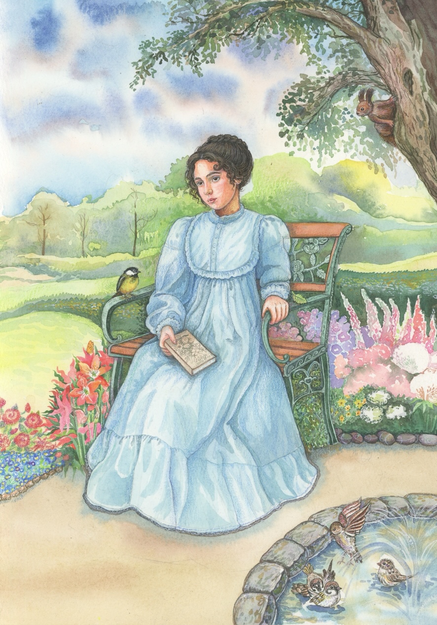 Иллюстрация к книге «Девочки,прославившие Россию»