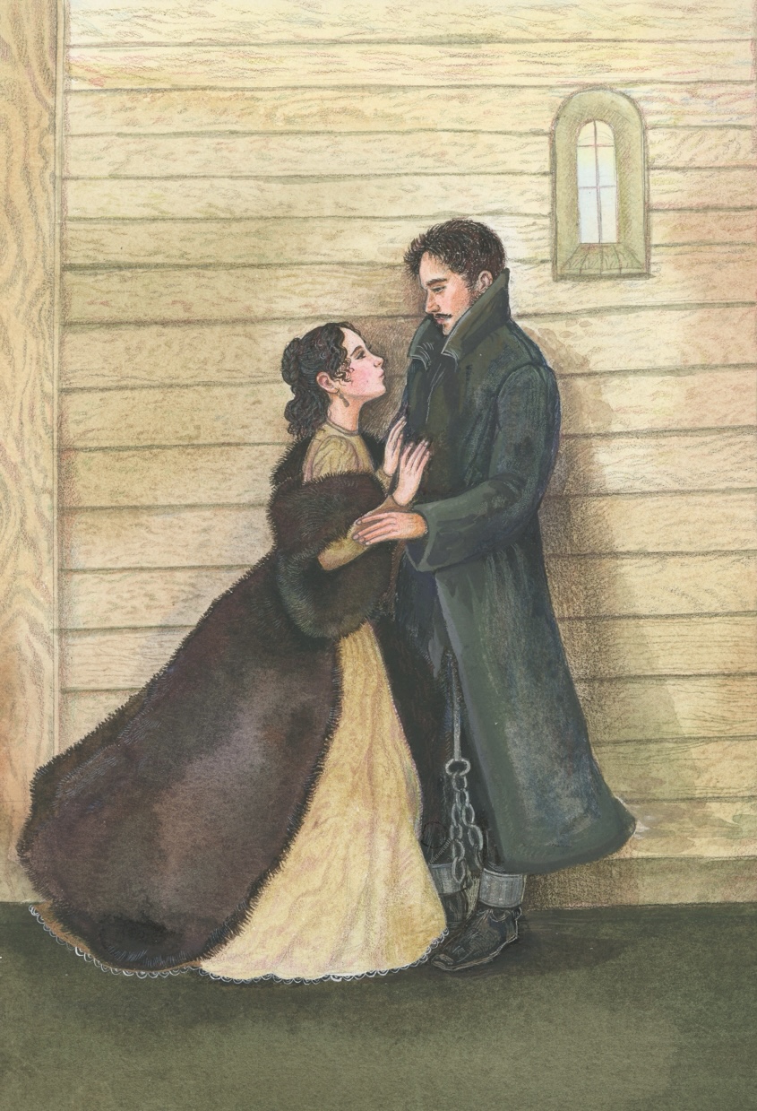 Иллюстрация к книге «Девочки,прославившие Россию»