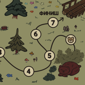 игровое поле для учебника