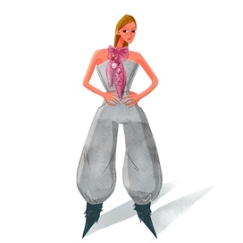 Фэшн иллюстрации