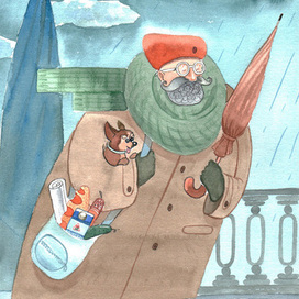 Дождь в Петербурге