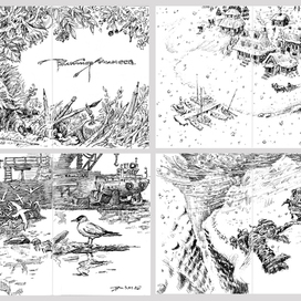 страницы скетчбука 14