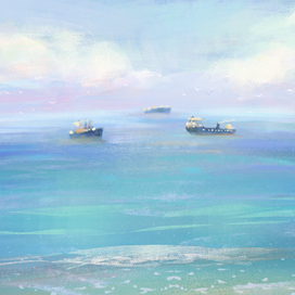 Морской пейзаж. Воспоминание