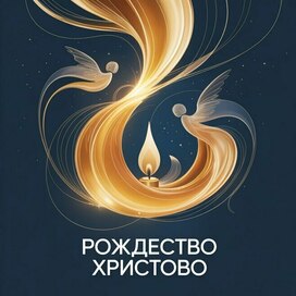 рождественская открытка