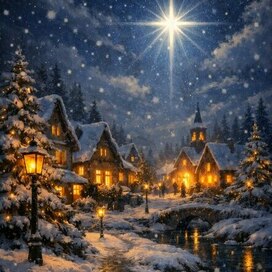 открытка к Рождеству