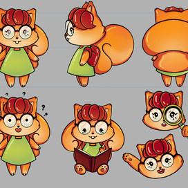 Маскот для онлайн-школы