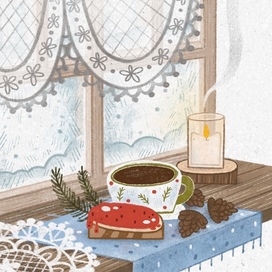 Зимнее окошко