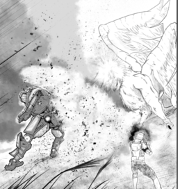 Страница из манги-ваншота "SWALLOW"