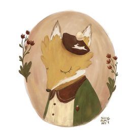 Портрет лисы