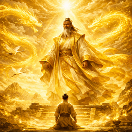 Конфуций и ученик