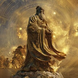 скульптура Конфуция