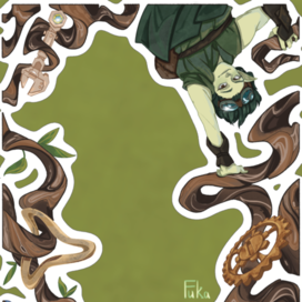 Обложка для блокнота с вашим персонажем