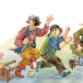 К сказке Братьев Гримм "Бременские уличные музыканты"