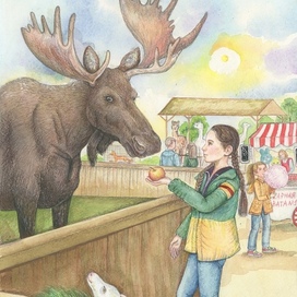 Иллюстрация к книге «Девочки,прославившие Россию»