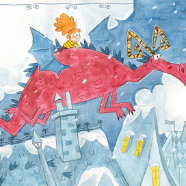 Полет над городом