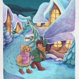 зимняя прогулка