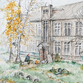 Старый барак