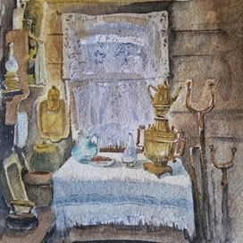 В доме Паши Бажова в Сысерти