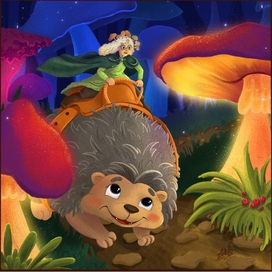 Иллюстрация для книги «Тайна незримого мира» Всадница