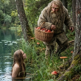 Леший и русалка