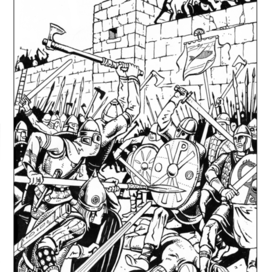 комикс Борис и Глеб 9