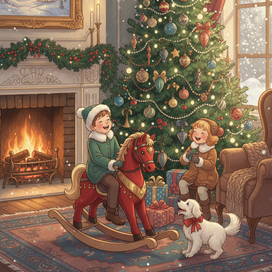 Новогодняя иллюстрация