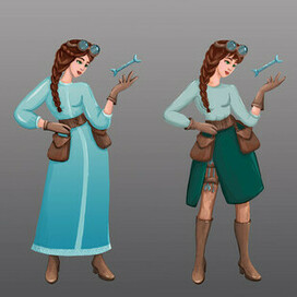 Разработка персонажа Василиса