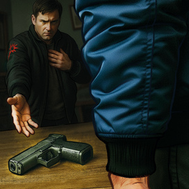 иллюстрация к рассказу "Живи ярко" Хулио Иглу