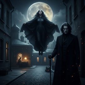 иллюстрация к книге Мастер и Маргарита