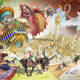 Серебряная тюбетейка