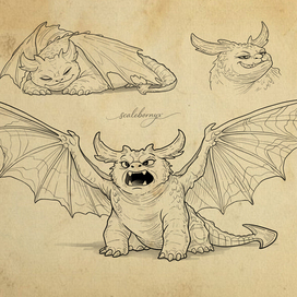 Концепт Дракончика!