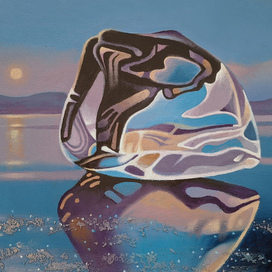 Льдинка встречает рассвет