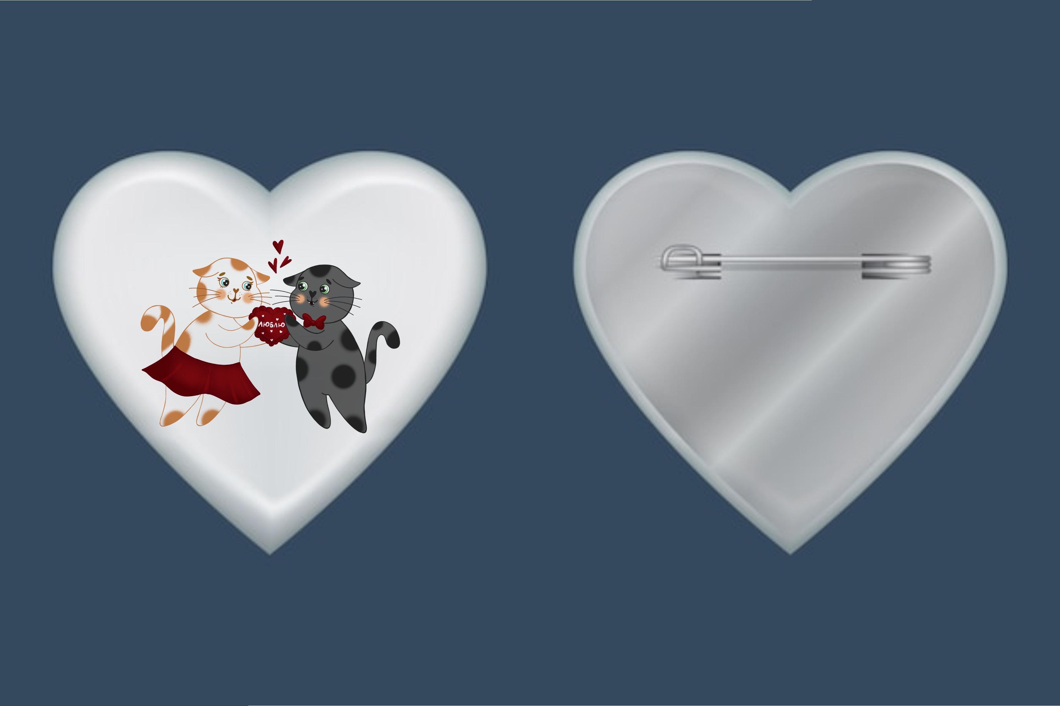 Стикер с котятами