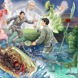 Ни-Муей Корейская сказка разворот