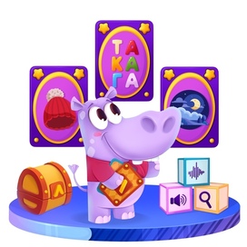 Бренд-персонаж бегемот Логопотам